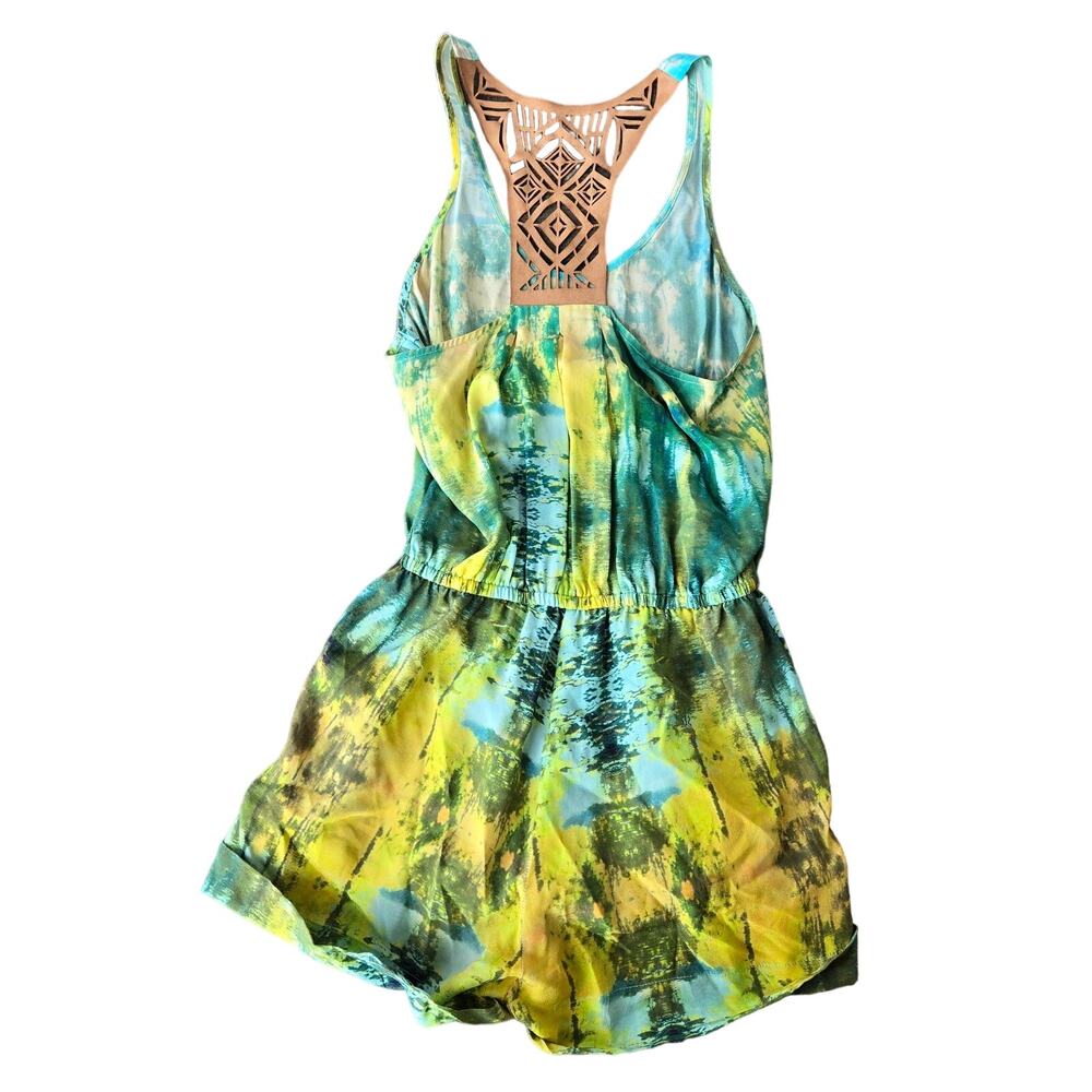 Twelfth Street by Cynthia Vincent Tie Dyed Romper Size 4 - Picture 3 of 14
